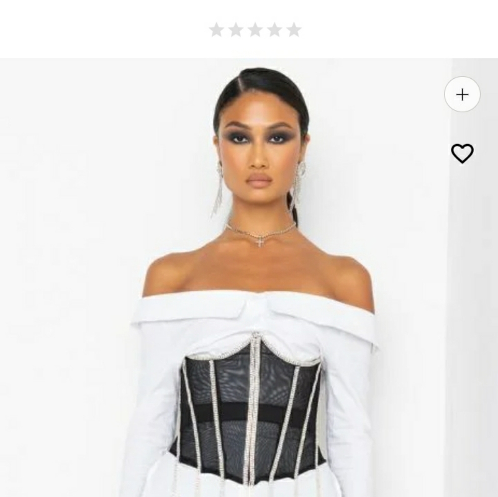 EXTRAORDINARY RHINESTONE CORSET